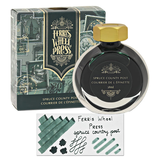 Ferris Wheel Press Spruce County Post Bottled Ink  - 38 mL