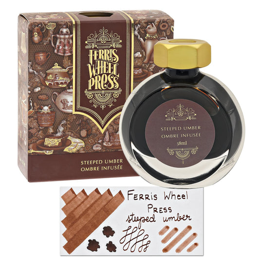 Ferris Wheel Press Steeped Umber Bottled Ink - 38 mL