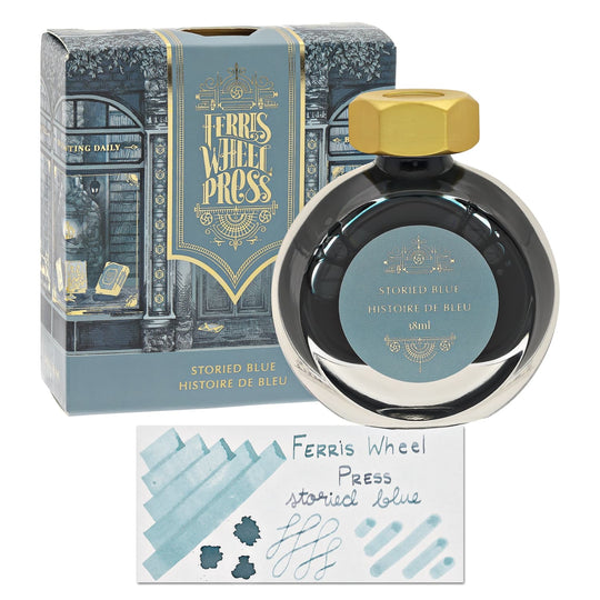 Ferris Wheel Press Storied Blue Bottle Ink - 38 mL