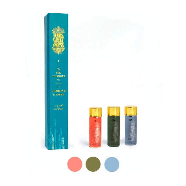 Ferris Wheel Press Ink Charger Set - The Bookshoppe Collection Bottled Ink