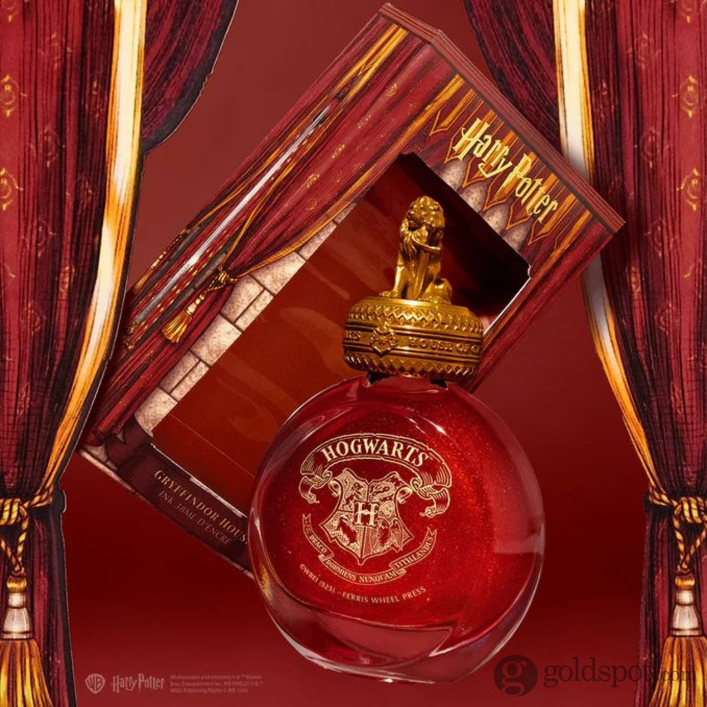 Ferris Wheel Press x Harry Potter Bottled Ink in Gryffindor - 38 mL Bottled Ink