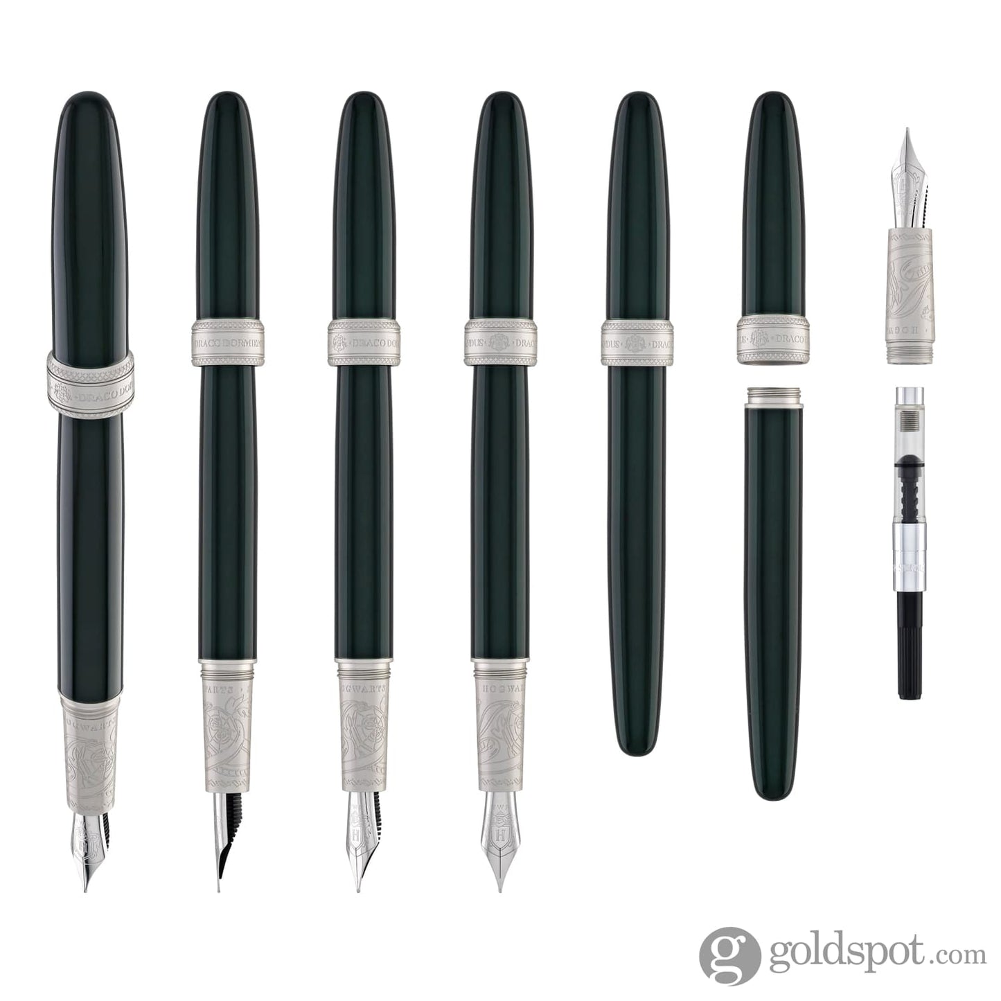 Ferris Wheel Press x Harry Potter Joule Fountain Pen in Slytherin Fountain Pen