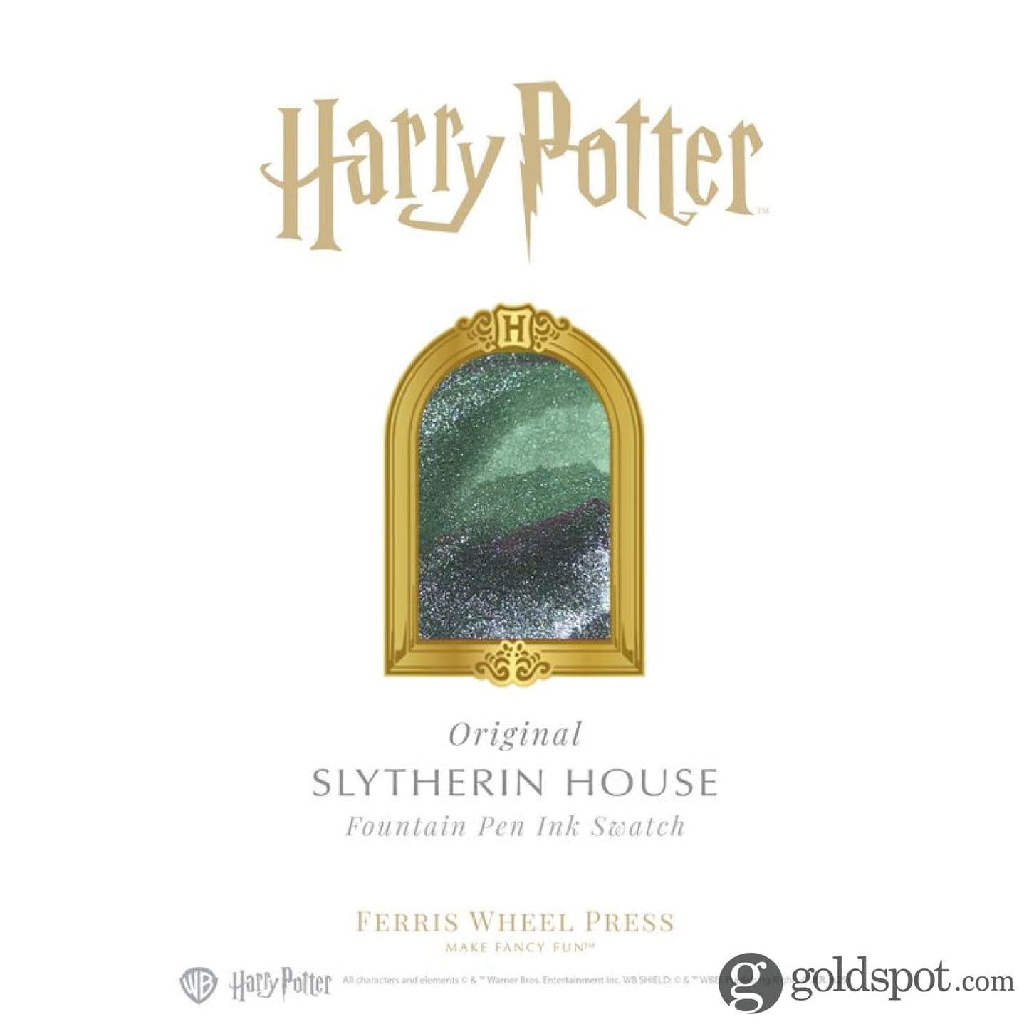 Ferris Wheel Press x Harry Potter Themed Dabbler Pen & Ink Set in Slytherin Pen and Pencil Sets