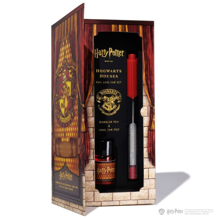 Ferris Wheel Press x Harry Potter Themed Dabbler Pen & Ink Set in Gryffindor Pen and Pencil Sets