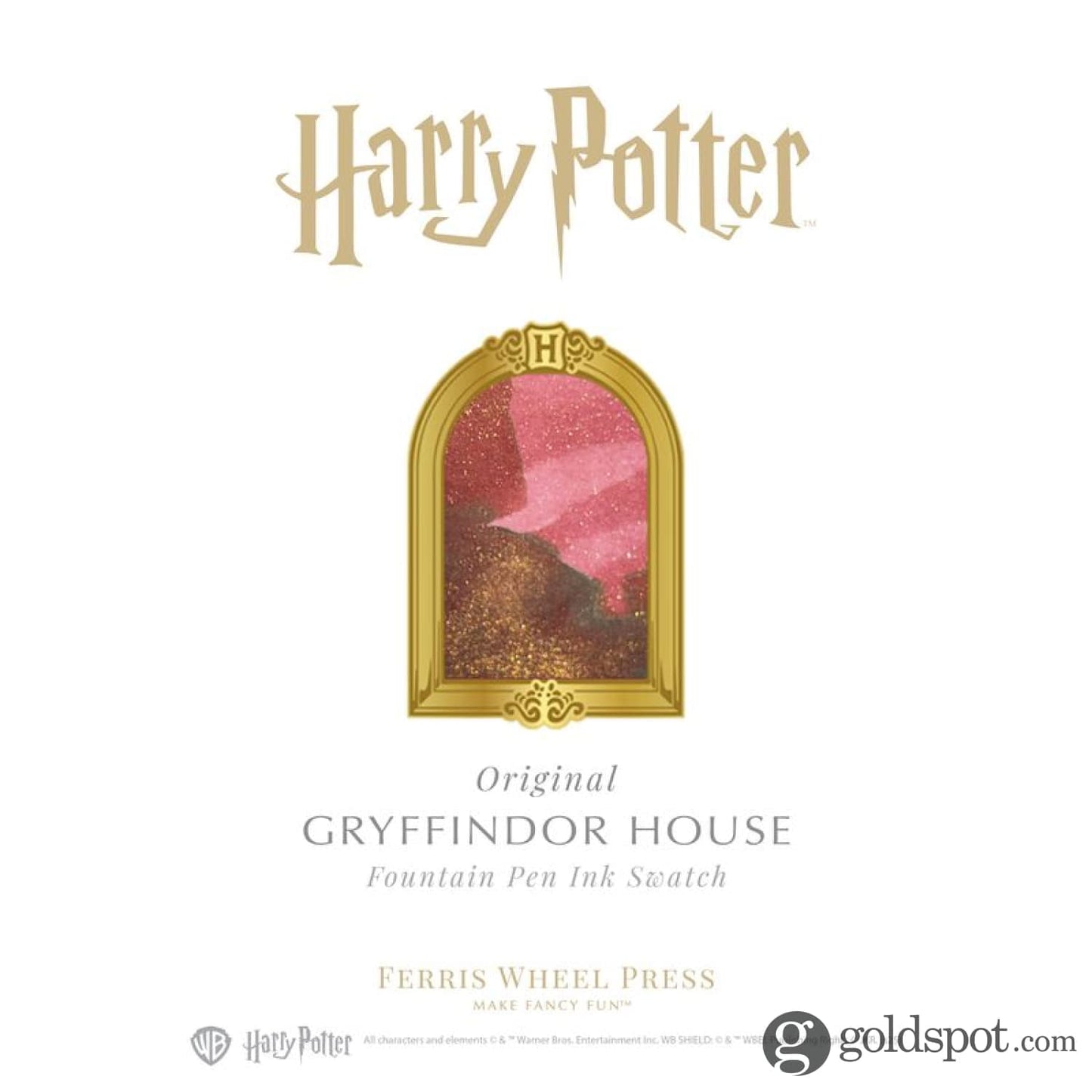 Ferris Wheel Press x Harry Potter Bottled Ink in Gryffindor - 38 mL Bottled Ink