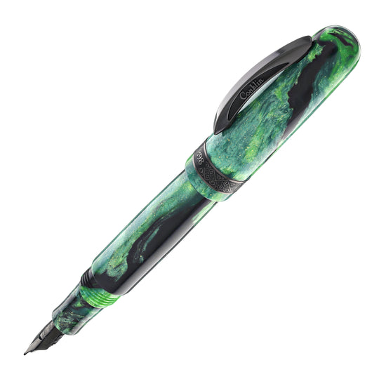 Conklin 1898 Fountain Pen in Clover Valley with Gunmetal Trim - Limited Edition