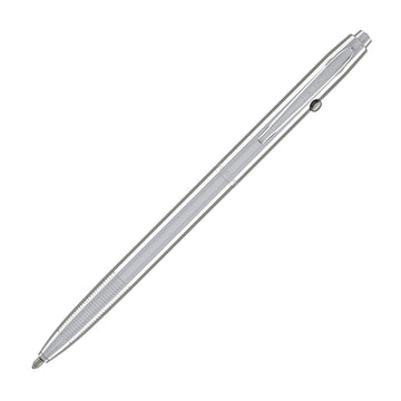 Fisher Chrome Plated Retractable Shuttle Space Pen - KnifeCenter - CH4 - View #4