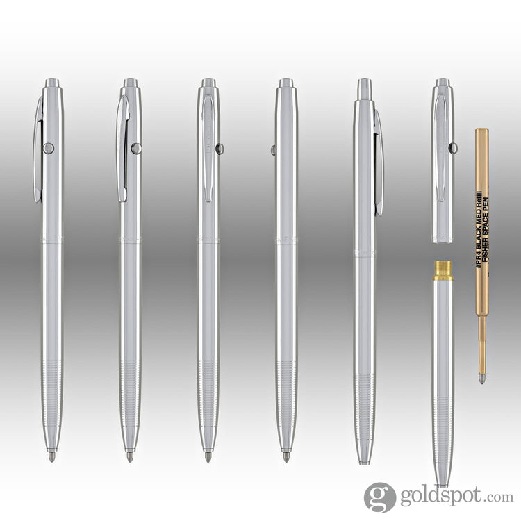 Fisher Space Pen Shuttle Ballpoint Pen in Chrome Ballpoint Pen