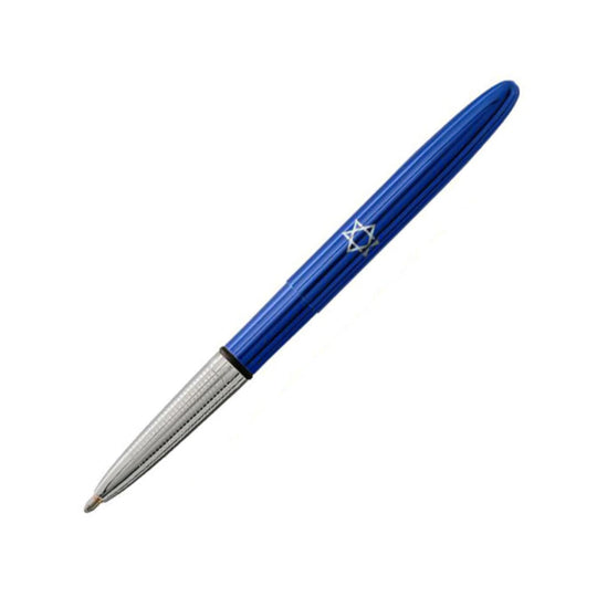 Fisher Bullet Ballpoint Space Pen in Blue Moon - Star of David