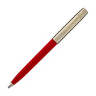 Fisher Space Cap-O-Matic Ballpoint Pen in Red with Brass Trim Ballpoint Pens