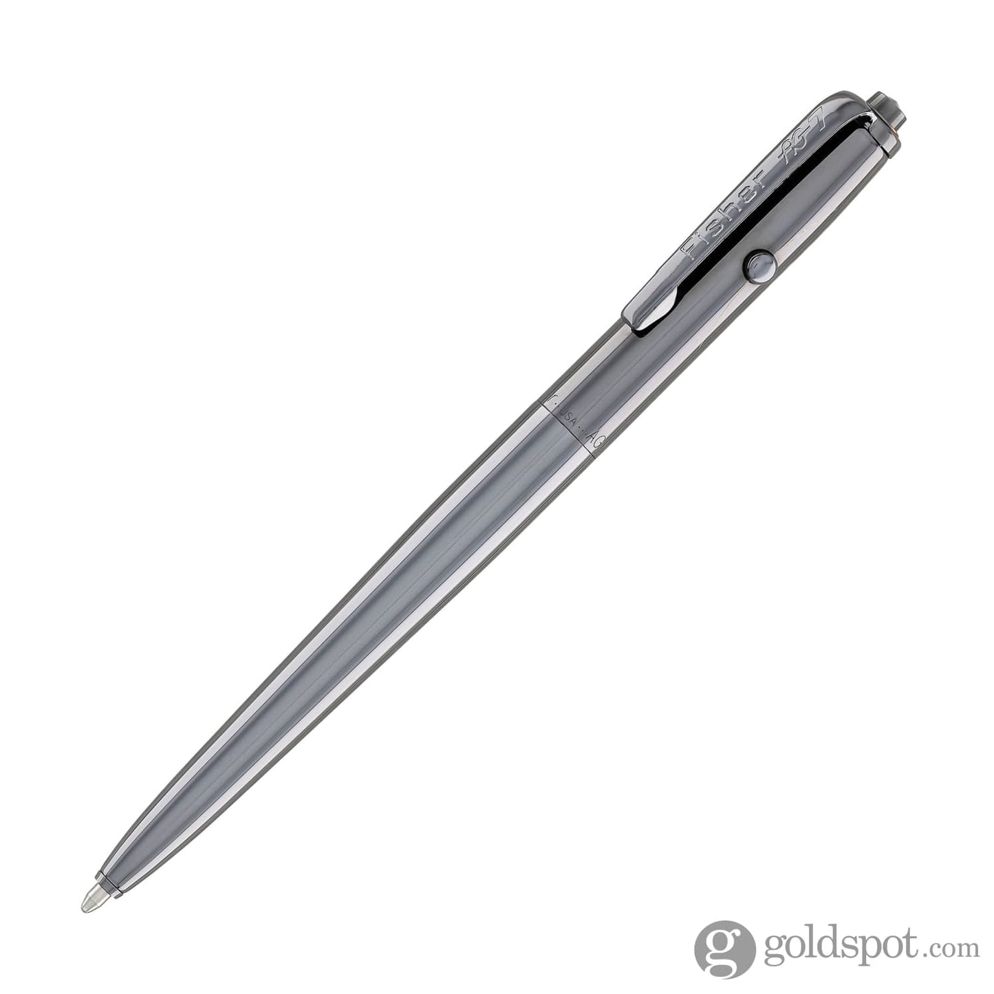 Fisher Space Pen AG7 Astronaut Moonwalker Ballpoint Pen in Black Titanium Nitride with Axiom Space Logo Ballpoint Pens