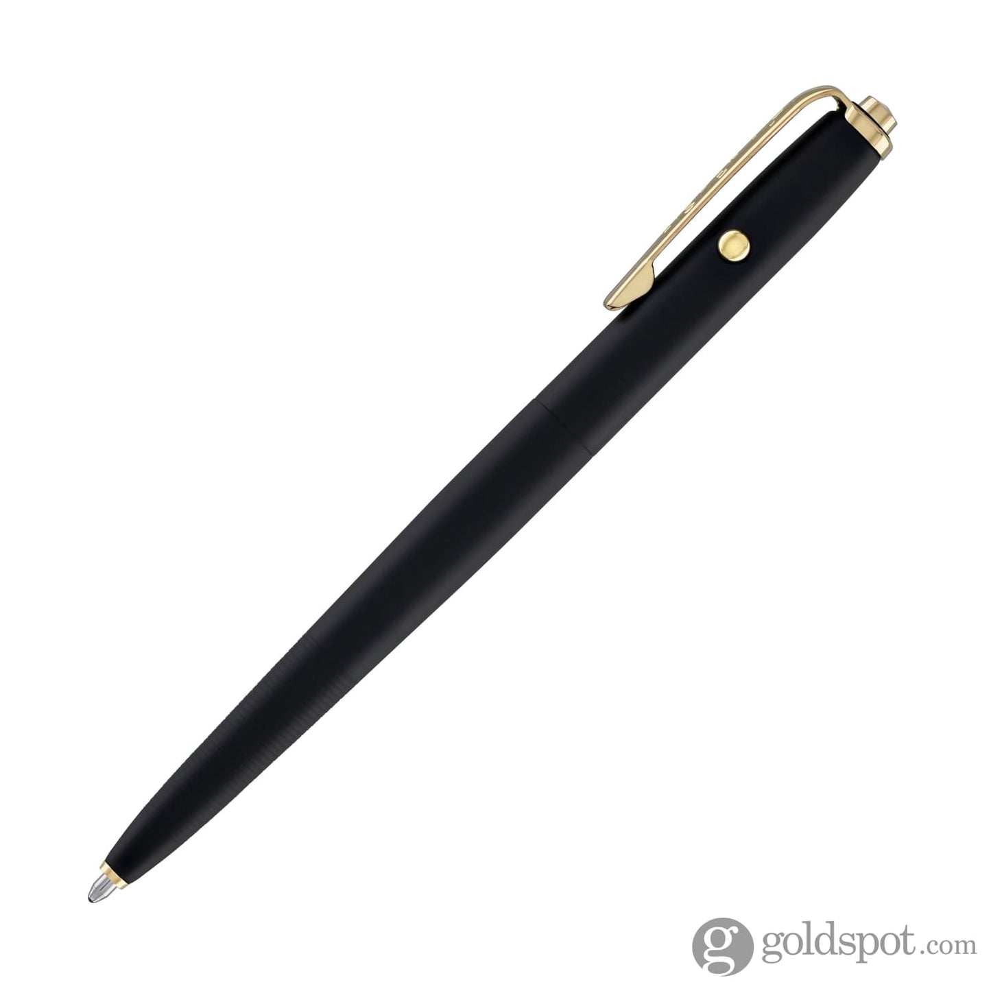 Fisher Space Pen AG7 Ballpoint Pen in Graphite Black Cerakote® with Gold Clip Ballpoint Pens