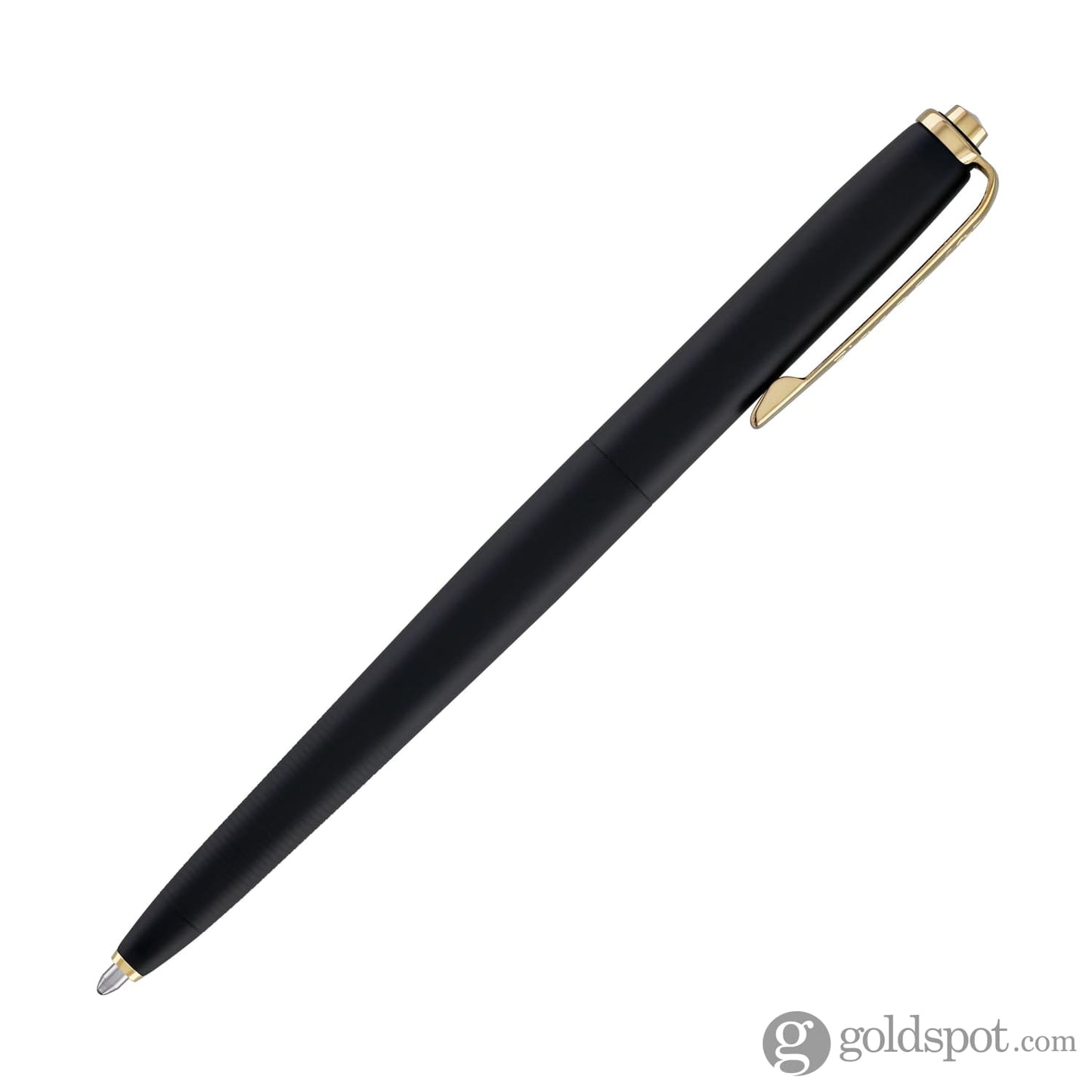 Fisher Space Pen AG7 Ballpoint Pen in Graphite Black Cerakote® with Gold Clip Ballpoint Pens