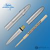 Fisher Space Pen Bullet Ballpoint Pen with Clip in Brushed Chrome Ballpoint Pen