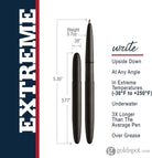 Fisher Space Pen Bullet Ballpoint Pen in Cerakote® Armor Black Ballpoint Pens