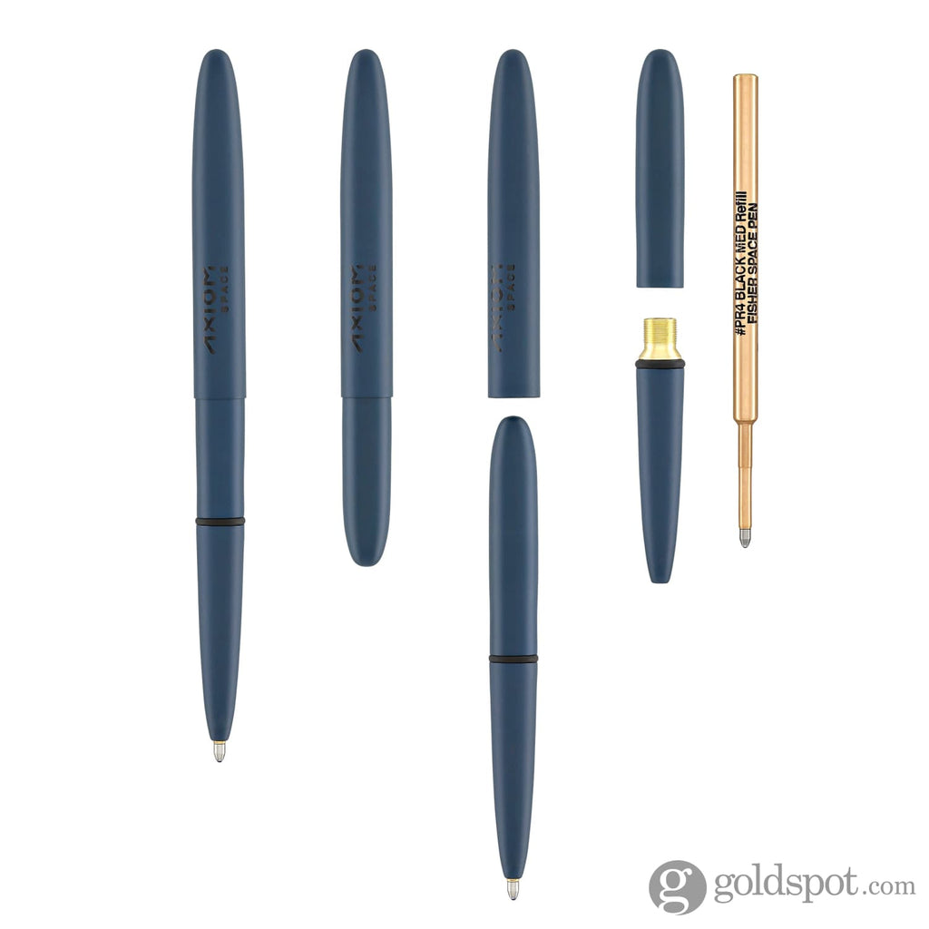 Fisher Space Pen Bullet Ballpoint Pen in Cerakote® Elite Navy Blue wit ...