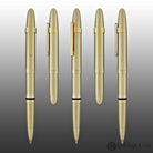Fisher Space Pen Bullet Ballpoint Pen with Clip - Lacquered Brass Ballpoint Pen