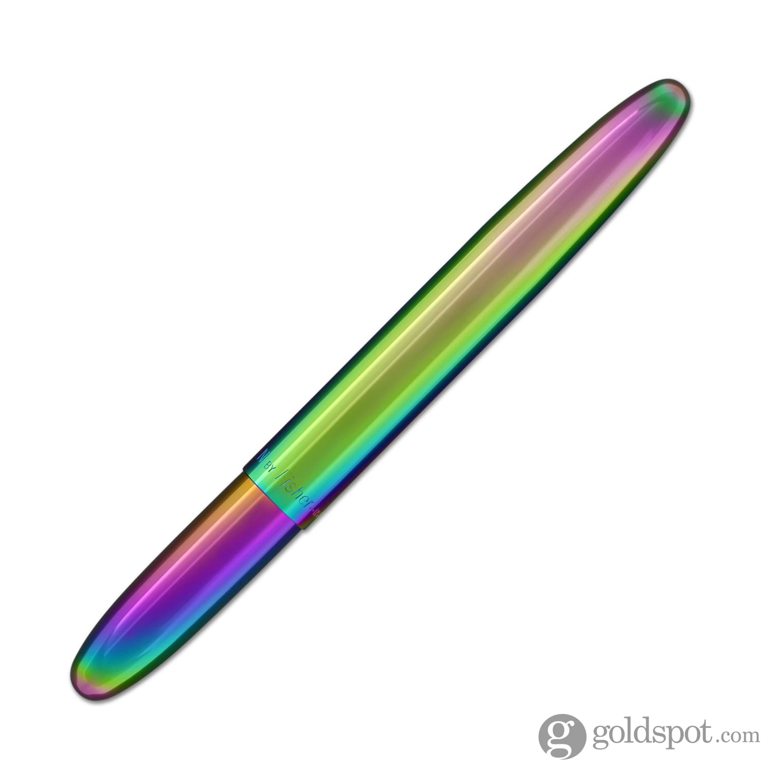 Fisher Space Pen Bullet Ballpoint Pen in Rainbow Titanium Nitride