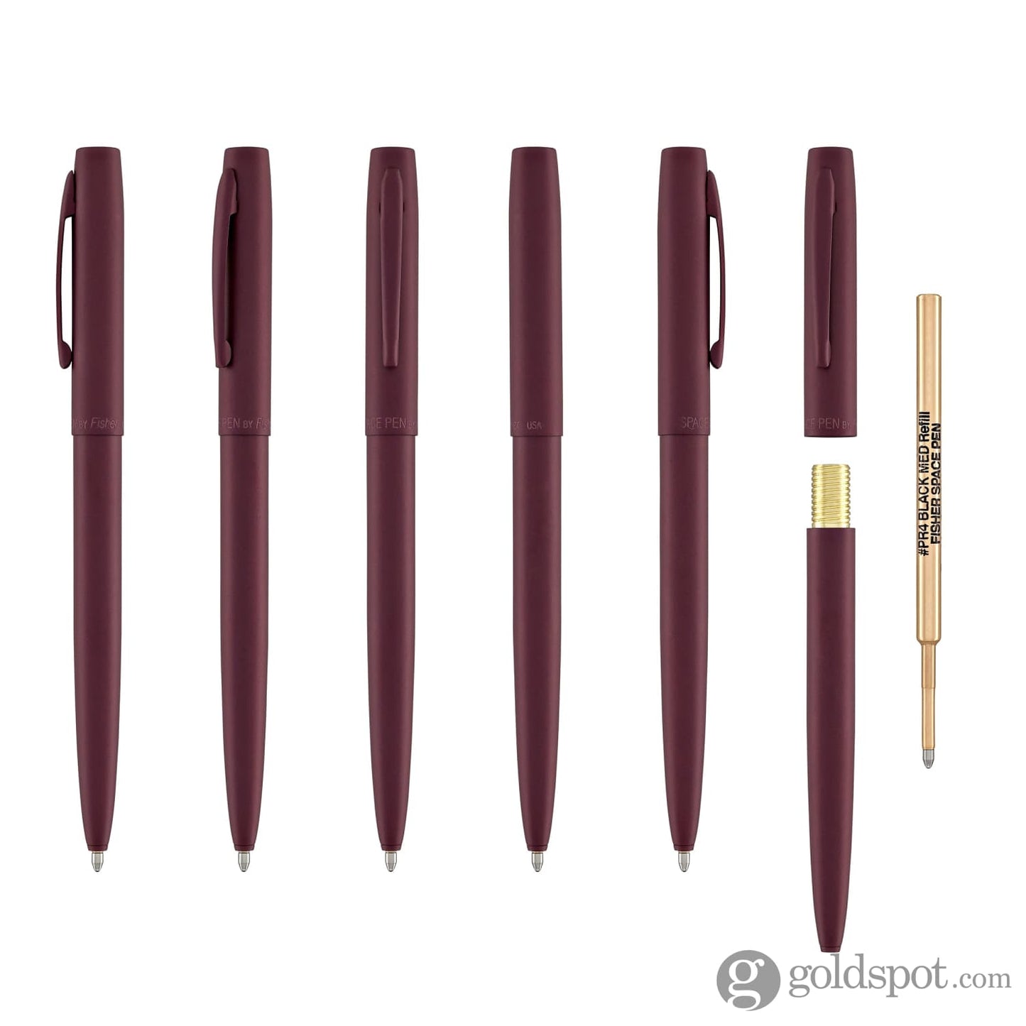 Fisher Space Pen Cerakote® Cap-O-Matic Ballpoint Pen in Black Cherry Ballpoint Pens