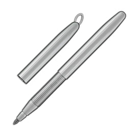 Fisher Specialty Ballpoint Pen Bullet Space with Ring for Chain in Chrome