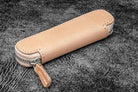 Galen Leather 1 Pen Case for Kaweco - Pocket Pen in Undyed Leather Pen Cases