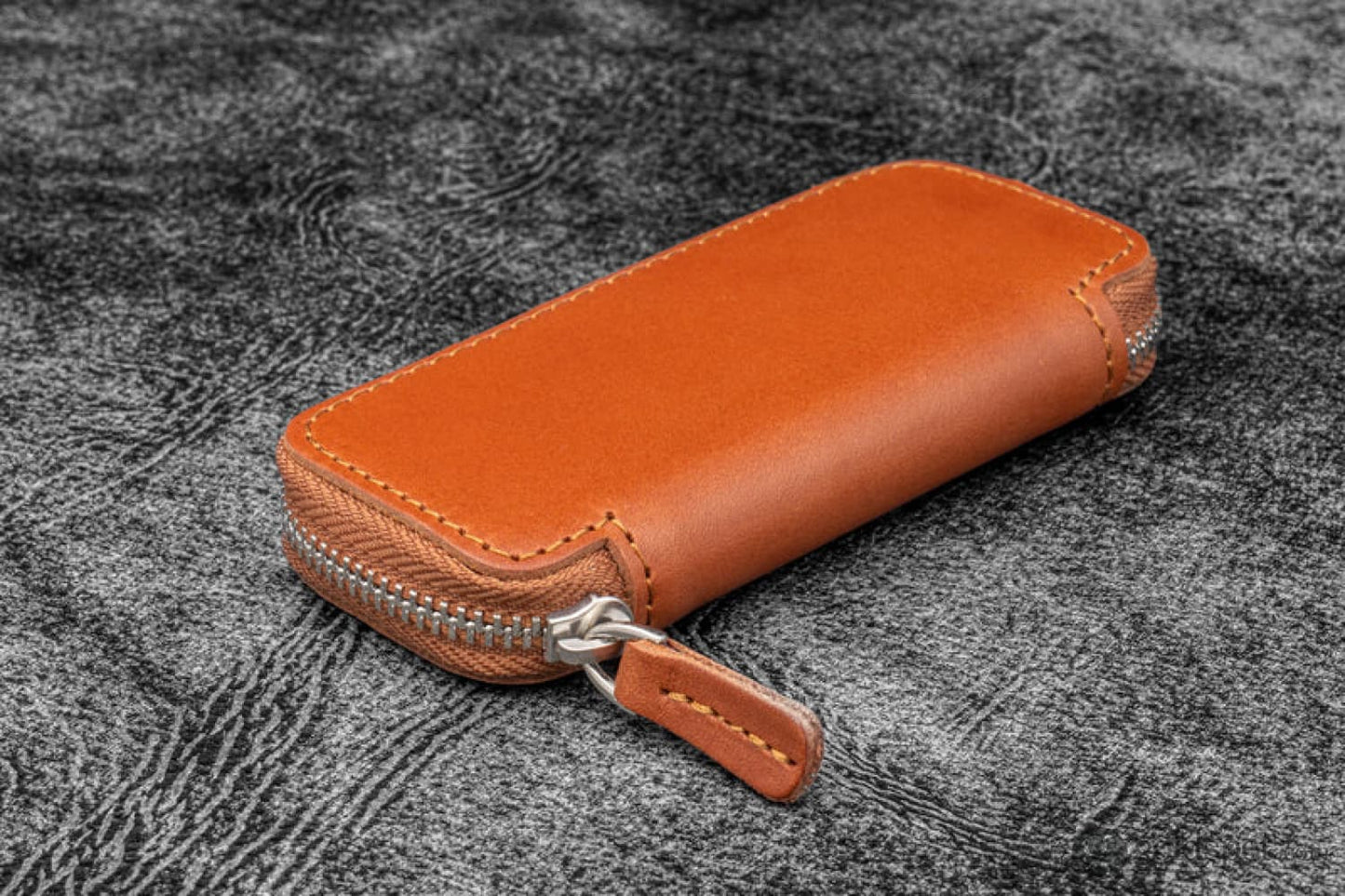 Galen Leather 2 Pen Case for Kaweco - Pocket Pen in Brown Pen Cases