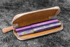 Galen Leather 2 Pen Case for Kaweco - Pocket Pen in Undyed Leather Pen Cases