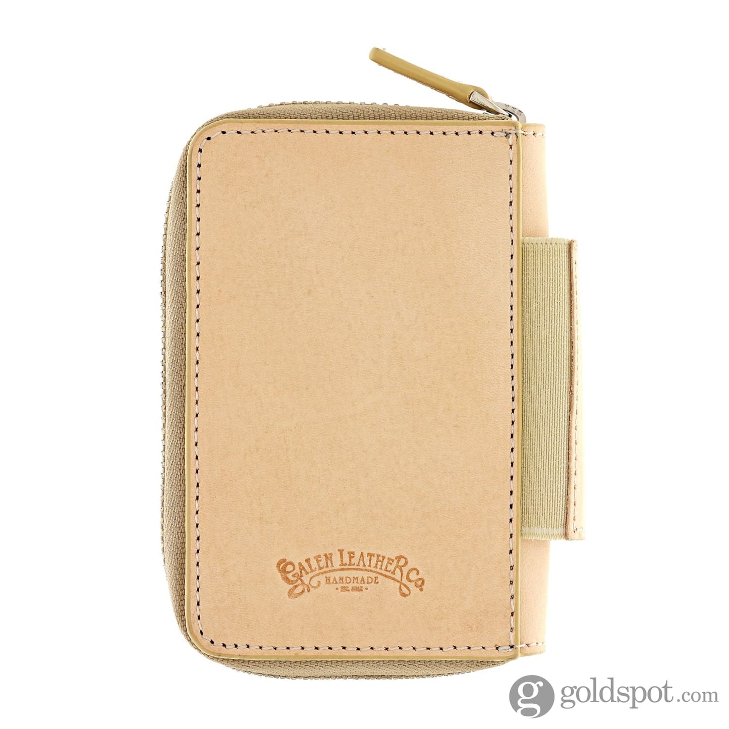 Galen Leather EDC Wallet in Undyed Leather Pen Cases