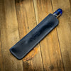 Galen Leather Single Pen Case in Crazy Horse Navy Blue Pen Cases