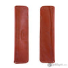 Galen Leather Single Pen Case in Red Pen Cases