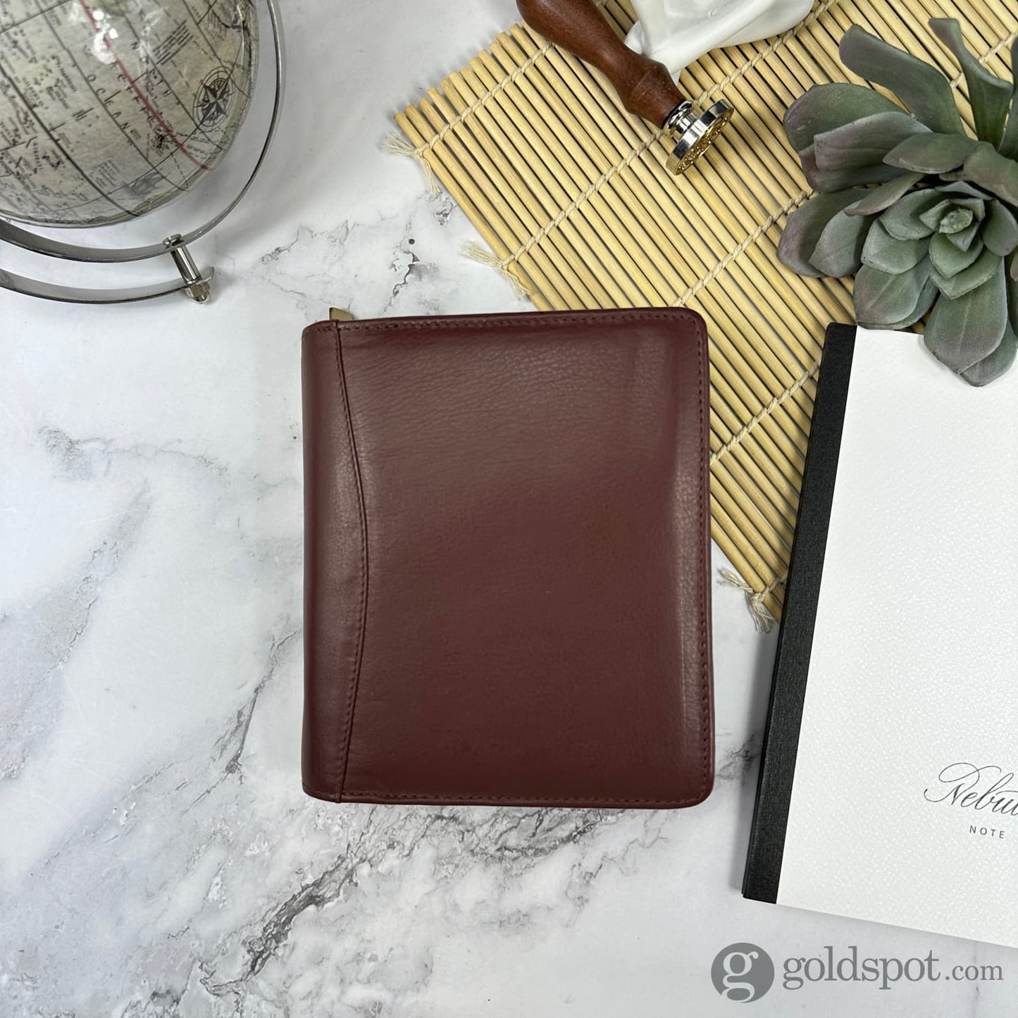 Girologio 12 Zippered Pen Case in Antique Brown Cases