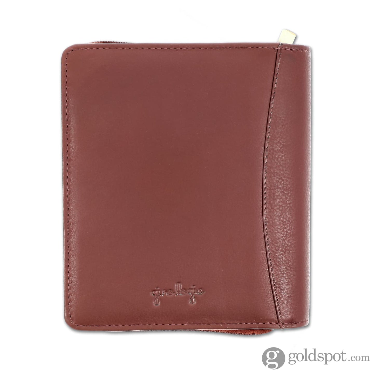 Girologio 12 Zippered Pen Case in Antique Brown Cases