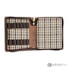 Girologio 12 Zippered Pen Case in Bomber Brown Cases