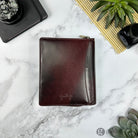 Girologio 12 Zippered Pen Case in Oxblood Cases