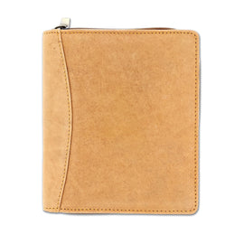 Girologio 12 Zippered Pen Case in Saddle Tan