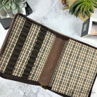 Girologio 24 Zippered Pen Case in Bomber Brown Cases