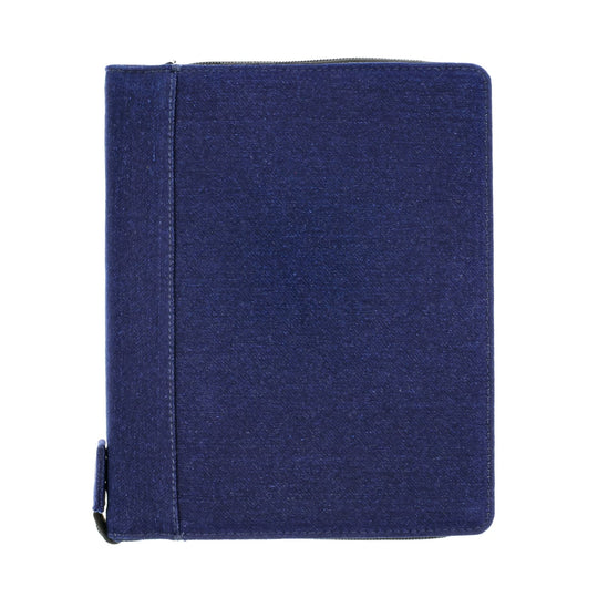 Girologio 24 Zippered Pen Case in Cotton Denim