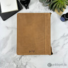 Girologio 24 Zippered Pen Case in Saddle Tan Cases