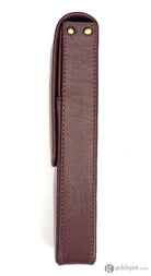 Girologio Double Magnetic Closure Pen Case in Antique Brown Cases