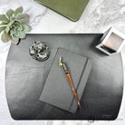 Girologio Full Grain Leather Writing Mat in Black Accessories