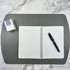 Girologio Repurposed Leather Writing Mat in Grey Accessories