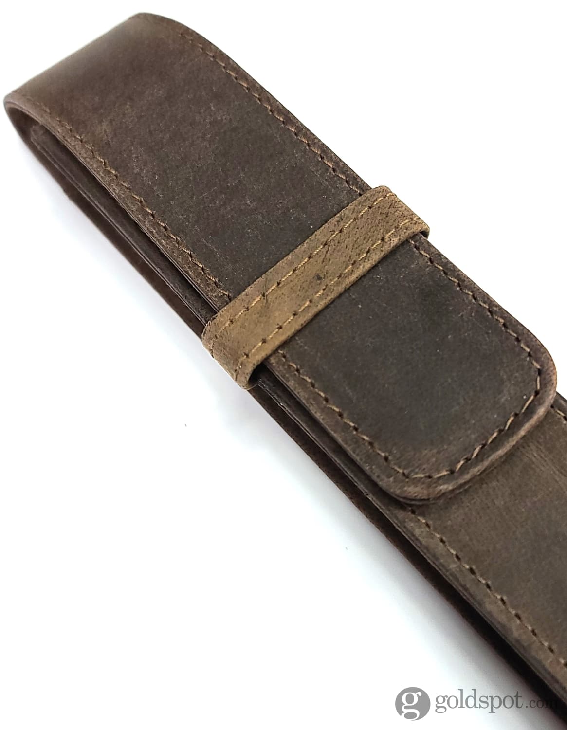 Girologio Single Pen Case in Bomber Brown Cases