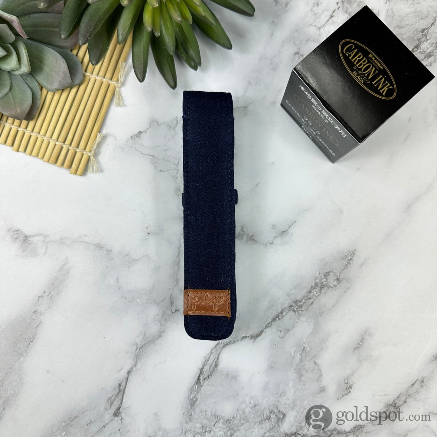 Girologio Single Pen Case in Denim Cases