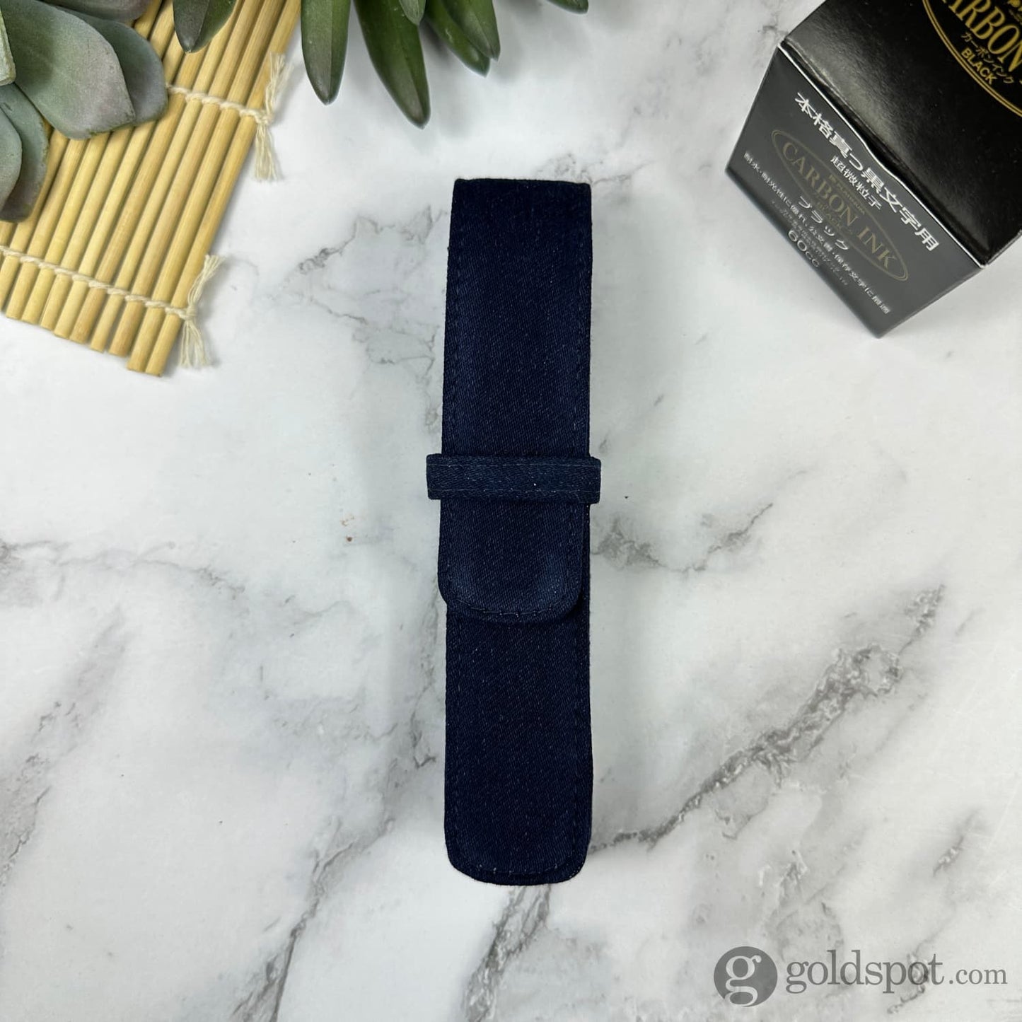 Girologio Single Pen Case in Denim Cases