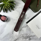 Girologio Single Pen Case in Oxblood Cases