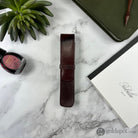 Girologio Single Pen Case in Oxblood Cases