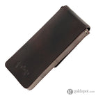 Girologio Triple Magnetic Closure Pen Case in Oxblood Cases