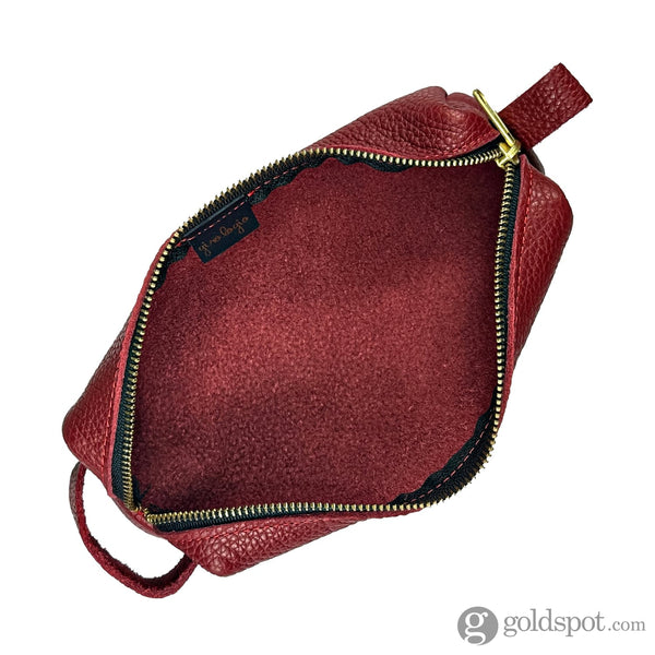 Girologio YKK Zipper Pouch in Crimson Ember Pen Cases