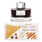 Graf von Faber-Castell Bottled Ink in Cognac Brown - 75 mL Bottled Ink