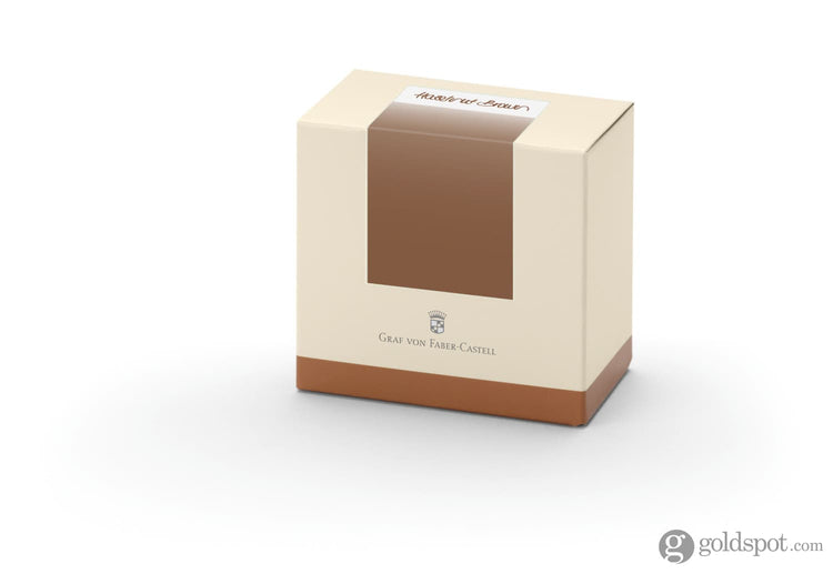 Graf von Faber-Castell Bottled Ink in Hazelnut Brown - 75 mL Bottled Ink